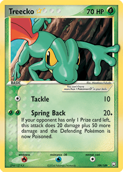 Treecko ★ — Team Rocket Returns