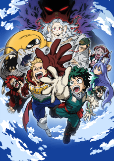 My Hero Academia Season 4 cover art